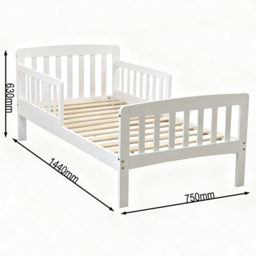 Kidsaw Jinsen Toddler Bed - White - Wilko - thumbnail 7