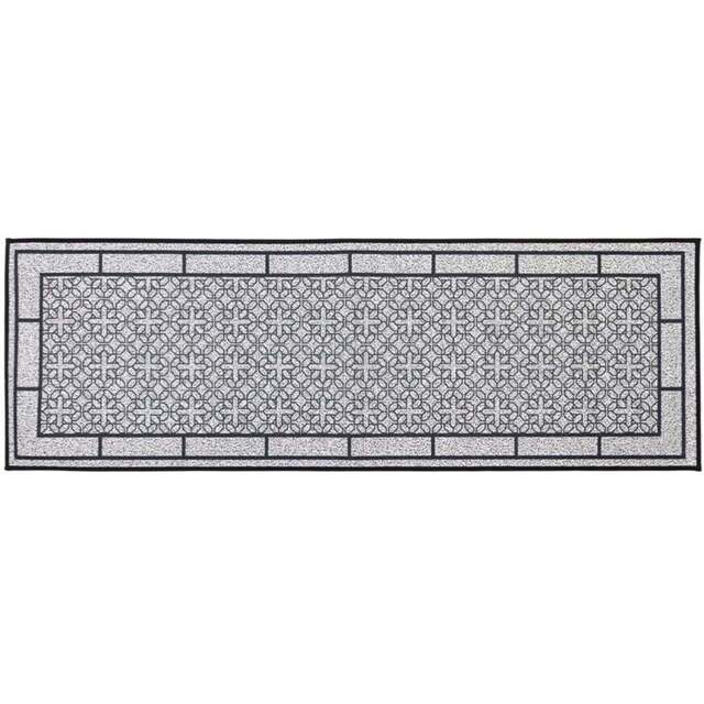 JVL Avanti Grey Rubber Backed Door Runner 50 x 150cm - Size: 150 x 50 x 0.3cm - Wilko - image 1