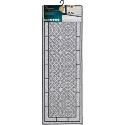 JVL Avanti Grey Rubber Backed Door Runner 50 x 150cm - Size: 150 x 50 x 0.3cm - Wilko - thumbnail 4