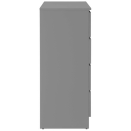 Oslo 4 Drawer Grey Chest of Drawers - Birlea - Wilko - thumbnail 7