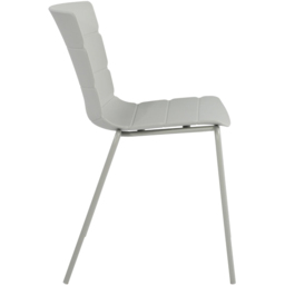 Core Products Bali Set of 2 Light Grey Plastic Kitchen Chair - Wilko - thumbnail 7