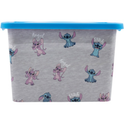 Stitch Storage Box 3 Piece - Size: 27 x 29 x 39cm - Multi - Wilko - thumbnail 4