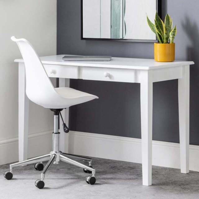 Julian Bowen Carrington Desk White - Size: 56 x 110 x 74cm - Wilko - image 1