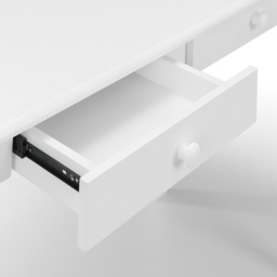 Julian Bowen Carrington Desk White - Size: 56 x 110 x 74cm - Wilko - thumbnail 7