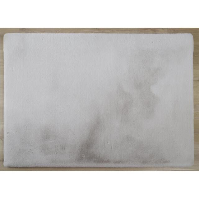 Mink Faux Rabbit Fur Rug 150 x 100cm - Wilko - image 1