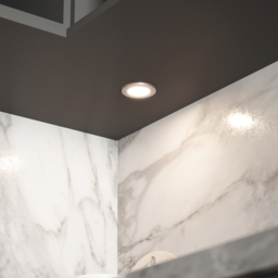 Sorrelis Ember Super Slim Surface Mounted Natural Warm 3 Light Kit - Size: 0.7 x 7.4 x 7.4cm - Silver - Wilko - thumbnail 3