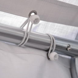 Outsunny 4 x 6m Marquee Carport Shelter Gazebo Tent - White - Wilko - thumbnail 5