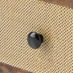 Portland 2 Drawer Rustic Brown Rattan Bedside Table - Wilko - thumbnail 4