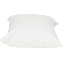 Divante Verona Linen Look Cushion - White - Wilko - thumbnail 3