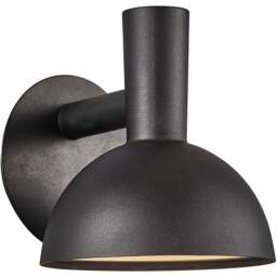 Nordlux Arki 20 Black Wall Light - Size: 20 x 20 x 20cm - Wilko - thumbnail 1