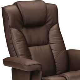 Julian Bowen Malmo Brown Massage and Heat Recliner Chair with Footstool - Size: Single - Wilko - thumbnail 5