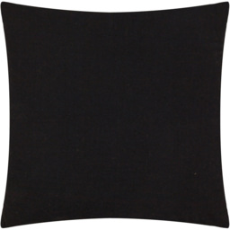 Yard Tryfan Textured Black Cotton Polyester Filled Cushion - Wilko - thumbnail 3