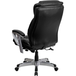 FWStyle Black Faux Leather High Back Executive Office Chair - Size: 123.19 x 76.2 x 78.74cm - Wilko - thumbnail 5