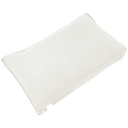Living and Home Beige and White Soft Corduroy Cushion 53 x 70cm - Size: 15 x 70 x 53cm - Beige White - Wilko - thumbnail 6