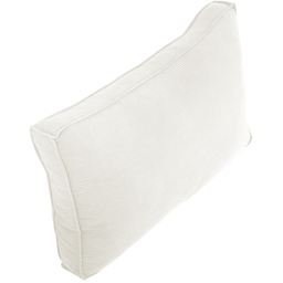Living and Home Beige and White Soft Corduroy Cushion 53 x 70cm - Size: 15 x 70 x 53cm - Beige White - Wilko - thumbnail 4