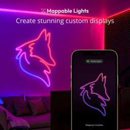 Twinkly Flex 200 Multicolour LED Smart Light Strip 2m - Size: 8.5 x 20 x 18cm - White - Wilko - thumbnail 5