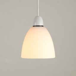 ValueLights White Glass Dome Shaped Lamp Shade 3 Pack - Size: 9.5 x 11 x 11cm - Wilko - thumbnail 5