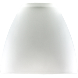 ValueLights White Glass Dome Shaped Lamp Shade 3 Pack - Size: 9.5 x 11 x 11cm - Wilko - thumbnail 4
