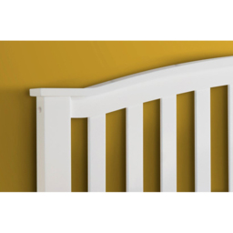 Grayson Double White Wooden Ottoman Bed Frame - Bedmaster - Wilko - thumbnail 5