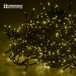 The Christmas Workshop 720 Warm White LED Cluster String Light - Wilko - thumbnail 4