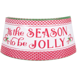 Tis The Season Metal Tree SkirtPink - Wilko - thumbnail 3