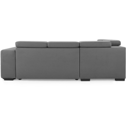 Home Detail Scarlett 5 Seater Grey Air Leather Left Hand Corner Sofa - Wilko - thumbnail 6