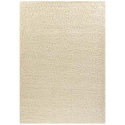 Desire Rugs Oxford Ivory Plain Shaggy Rug 160 x 230cm - Wilko - thumbnail 1