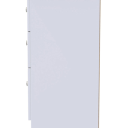 Crowndale Yarmouth 6 Drawer White Midi Chest Ready Assembled - Wilko - thumbnail 4
