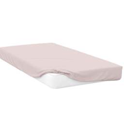 Serene Double Powder Pink Fitted Bed Sheet - Wilko - thumbnail 1