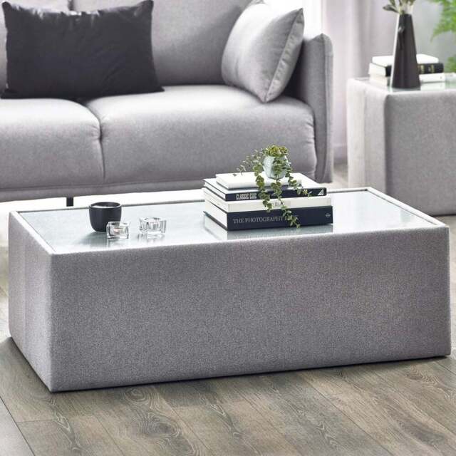 Julian Bowen Rohe Coffee Table - Size: 60 x 110 x 35cm - Clear - Wilko - image 1