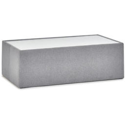 Julian Bowen Rohe Coffee Table - Size: 60 x 110 x 35cm - Clear - Wilko - thumbnail 3