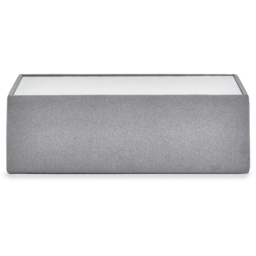 Julian Bowen Rohe Coffee Table - Size: 60 x 110 x 35cm - Clear - Wilko - thumbnail 4