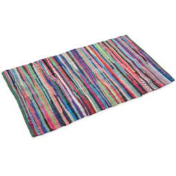 Allure Home Fashions Chindi Recycled Rag Rug 60 x 90cm - Multi - Wilko