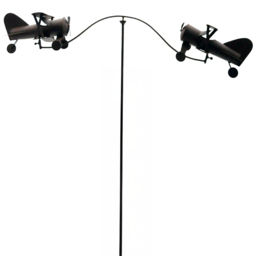 Acacia Home Planes Garden Spinner 162cm - Size: 135.0 cm x 80.0 cm x 80.0 cmcm - Brown - Wilko