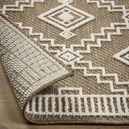 Origins Atlas Diamond Coffee Rug 160 x 230cm - Brown - Wilko - thumbnail 4
