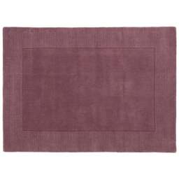 Esselle Home Esme Mauve Wool Rug 80 x 150cm - Brown - Wilko - thumbnail 1