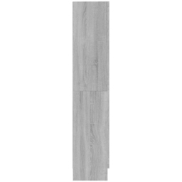 vidaXL 2 Door Grey Sonoma Oak Cabinet - Size: 150 x 82.5 x 30.5cm - Wilko - thumbnail 7