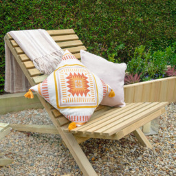Forest Garden 2 Seater Slatted Chair and Table Set - Green - Wilko - thumbnail 4