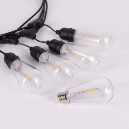 TCP ST64 E27 Warm White Decorative LED Festoon Lights 10m - Size: 14.2 x 1000 x 6.4cm - Yellow - Wilko - thumbnail 5
