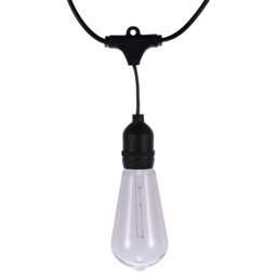 TCP ST64 E27 Warm White Decorative LED Festoon Lights 10m - Size: 14.2 x 1000 x 6.4cm - Yellow - Wilko - thumbnail 3