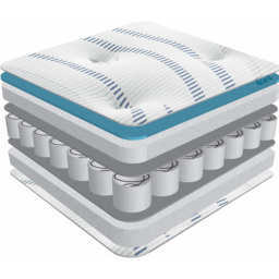 Sareer Matrah Small Double Gel Pocket Mattress - White - Wilko - thumbnail 5