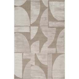 Desire Rugs Hamilton Mocha Abstract Motif Rug 160 x 230cm - Size: 230 x 160 x 1.3cm - Brown - Wilko - thumbnail 1