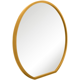 MirrorOutlet The Circulus Gold Framed Circular Wall Mirror 105 x 100cm - Size: 100 x 105cm - Wilko - thumbnail 4