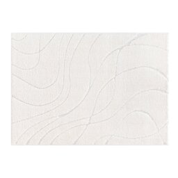 Nevada Abstract Swirl Rug - Cream/120cm - Wilko - thumbnail 1