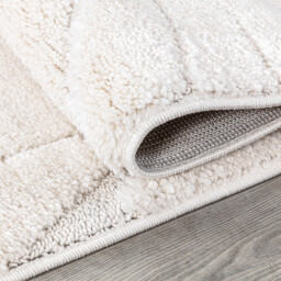 Nevada Abstract Swirl Rug - Cream/120cm - Wilko - thumbnail 4