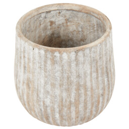 Nori Planter - Brown - Size: 19 x 17.5 x 19 cm - Wilko - thumbnail 3