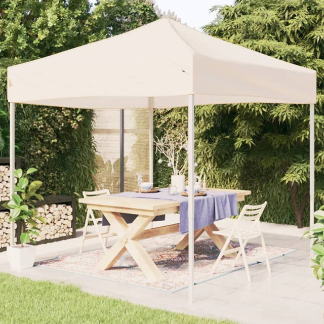 vidaXL 3 x 3m Cream Party Tent - Wilko - image 1