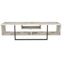 Decorotika Asal 3 Shelf Ephesus And Black Modern TV Unit - Size: 40 x 149.4 x 35.2cm - Multi - Wilko - thumbnail 7