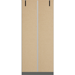 Seconique Denver 2 Door Grey Gloss Wardrobe - Size: 175 x 75 x 48cm - Wilko - thumbnail 7