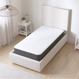 Starlight Beds Eclipse Small Single Memory Foam and Open Coil Spring Hybrid Mattress - Black - Wilko - thumbnail 5